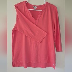 Orvis 3/4 Sleeve 100% Pima Cotton Shirt